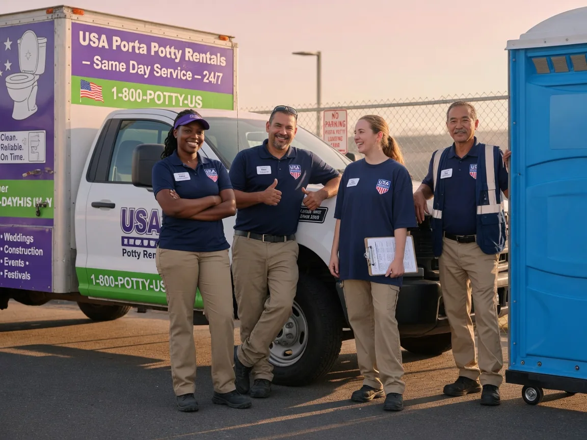 Porta Potty Rental company in Everett, PA
